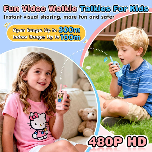 SMART WALKIE TALKIE WITH VIDEO CALLING